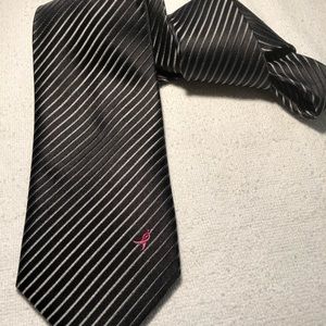 Knots For Hope Susan G. Komen Men’s 100% Silk Tie